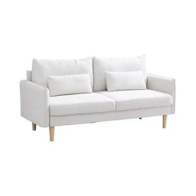 Gambar Informa Kimi Sofa Fabric 3 Seater - Krem Beige