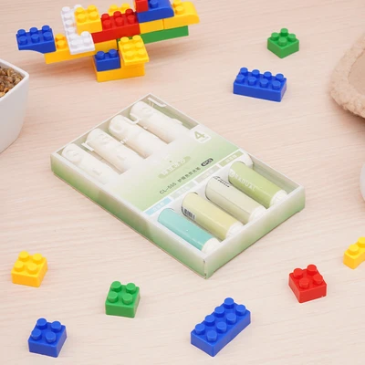 Gambar Ataru Set 4 pcs Spidol Highlighter - Hijau