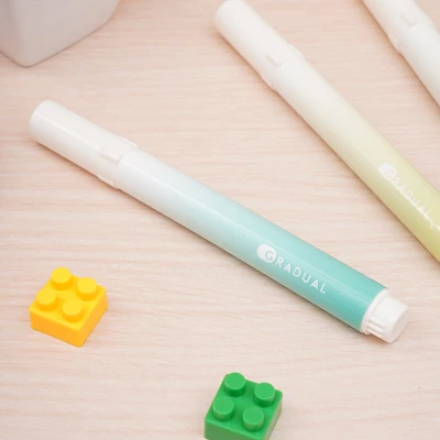 Gambar Ataru Set 4 pcs Spidol Highlighter - Hijau