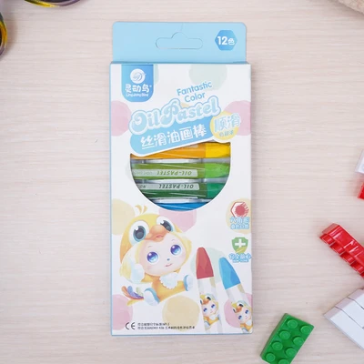 Gambar Ataru Set 12 pcs Crayon Pastels - Mix