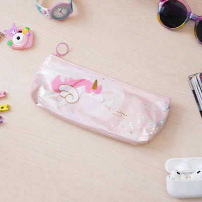 Gambar Ataru Tempat Pensil Unicorn Metalik Random