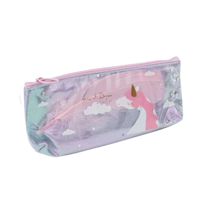 Gambar Ataru Tempat Pensil Unicorn Metalik Random