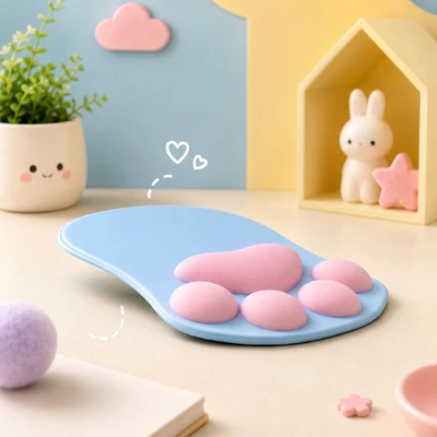 Gambar Ataru Mouse Pad Paw Random