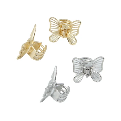 Gambar Ataru Jepit Rambut Butterfly Extra Small Set 2 pcs Random