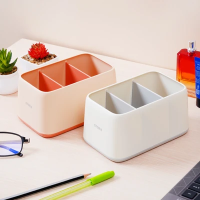 Gambar Stora Partition Organizer Meja 16.2x8.2x10 cm - Putih