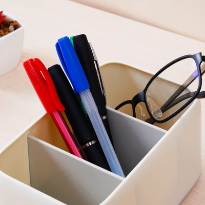 Gambar Stora Partition Organizer Meja 16.2x8.2x10 cm - Putih