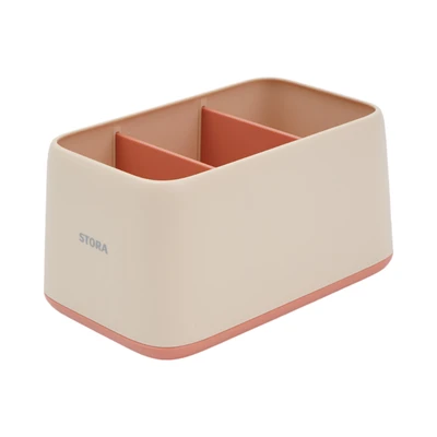 Gambar Stora Partition Organizer Meja 16.2x8.2x10 cm - Pink