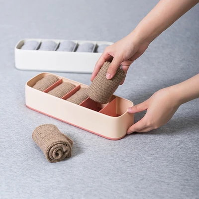 Gambar Stora Partition Organizer Meja 26.9x8.9x6 cm - Pink