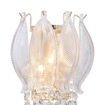 Gambar Eglare Thalia Lampu Dinding Hias 2L E14 - Brass/Putih