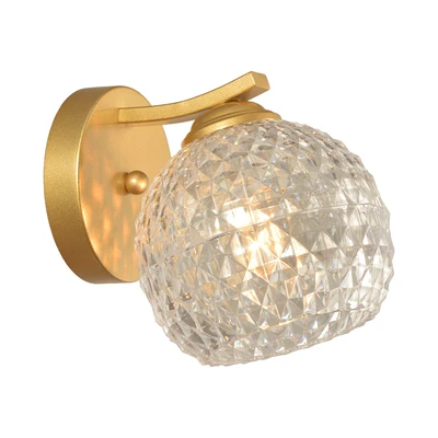 Gambar Eglare Chrysant Lampu Dinding Hias E14 - Gold