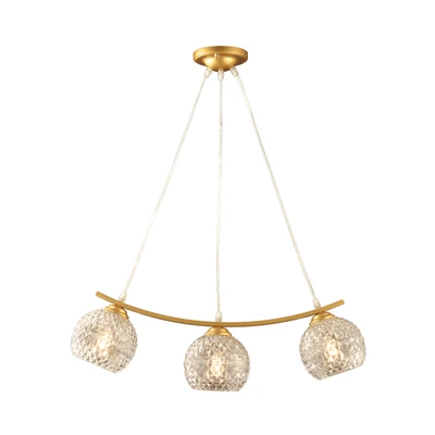 Gambar Eglare Chrysant Lampu Gantung Hias 3L E14 - Gold