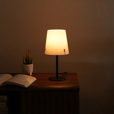 Gambar Informa Bliss Lampu Meja E14 14x14x30 cm - Hitam Matte