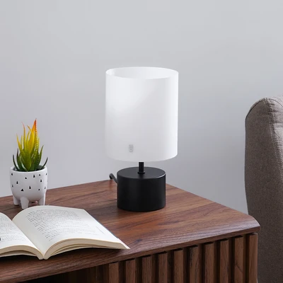 Gambar Informa Bloom Lampu Meja E14 Short - Hitam Matte