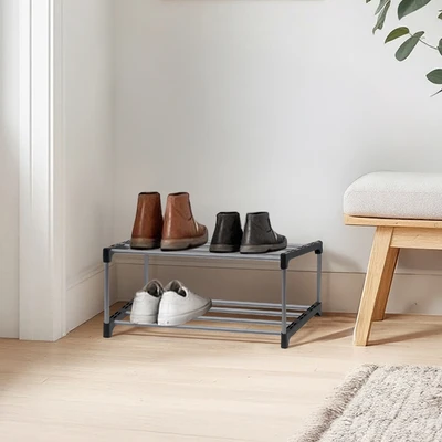 Gambar Selma Nordic Rak Sepatu 2 Tingkat