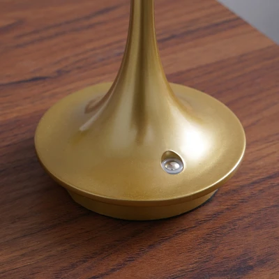 Gambar Informa Jeannie Lampu Meja LED 3 Warna Rechargeable 1 Watt - Gold