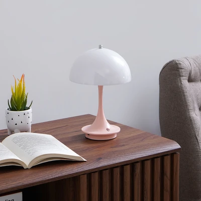 Gambar Informa Jeannie Lampu Meja LED 3 Warna Rechargeable 1 Watt - Pink