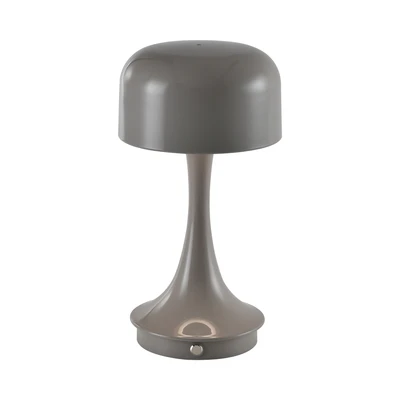 Gambar Informa Jaden Lampu Meja LED 3 Warna Rechargeable 1 Watt - Abu-Abu