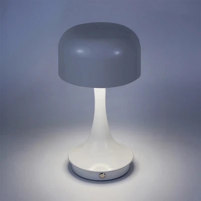 Gambar Informa Jaden Lampu Meja LED 3 Warna Rechargeable 1 Watt - Abu-Abu