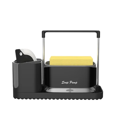 Gambar Stora Tempat Alat Cuci Piring Dengan Dispenser Sabun - Mix