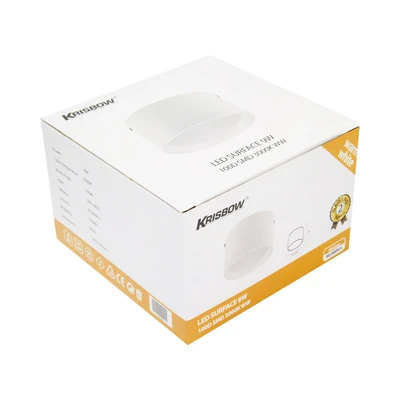Gambar Krisbow Lampu Downlight LED Outbow SMD 9 Watt Warm White