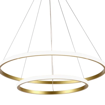 Gambar Eglare Circulo Lampu Gantung Hias LED 3CCT Dimmable - Gold