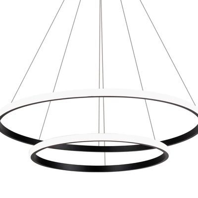Gambar Eglare Circulo Lampu Gantung Hias LED Dimmable - Hitam