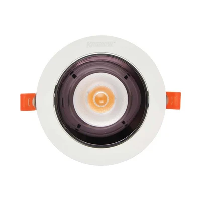 Gambar Krisbow Lampu Downlight LED Adjustable 5 Watt Warm White TM