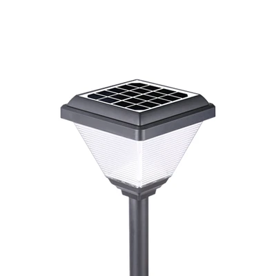 Gambar Krisbow Arna Lampu Taman Solar Bollard 200 Lumens