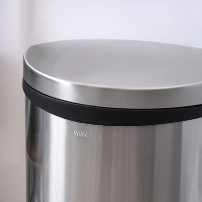 Gambar Krisbow Tempat Sampah Pedal Stainless Steel 30 Liter - Silver Matt