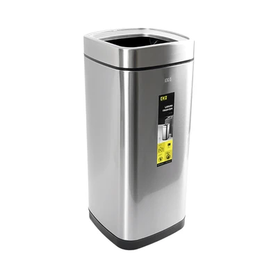 Gambar Eko Laguna Tempat Sampah Stainless Steel 35 Liter - Silver Matt