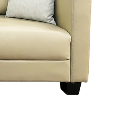 Gambar Informa Venien Sofa Kulit 2 Seater - Cokelat Cappuccino