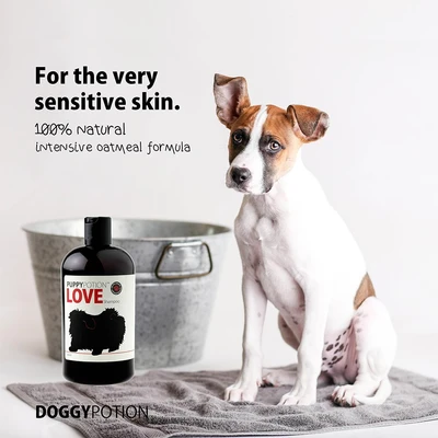 Gambar Doggy Potion 500 Ml Sampo Anjing Puppy Love