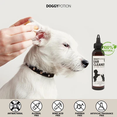 Gambar Doggy Potion 120 Ml Pembersih Telinga Hewan