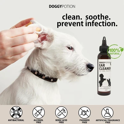 Gambar Doggy Potion 120 Ml Pembersih Telinga Hewan