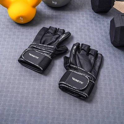 Gambar Kinetic Ukuran L Sarung Tangan Olahraga Max Protect - Hitam