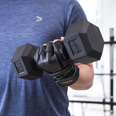 Gambar Kinetic Ukuran L Sarung Tangan Olahraga Max Protect - Hitam