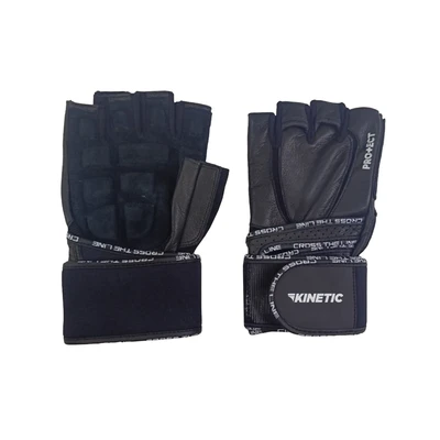 Gambar Kinetic Ukuran L Sarung Tangan Olahraga Max Protect - Hitam