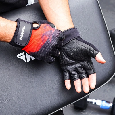 Gambar Kinetic Ukuran L Sarung Tangan Gym Extra Comfort - Hitam