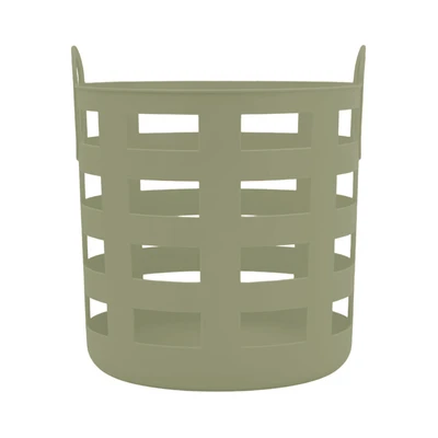 Gambar Stora Concept Keranjang Penyimpanan Large Round 31x31x34.5 cm - Hijau