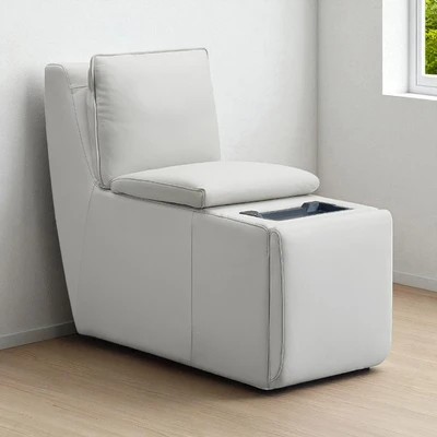 Gambar Ferrara Cambridge Sofa Konsol Modular Oslo - Krem Pebble