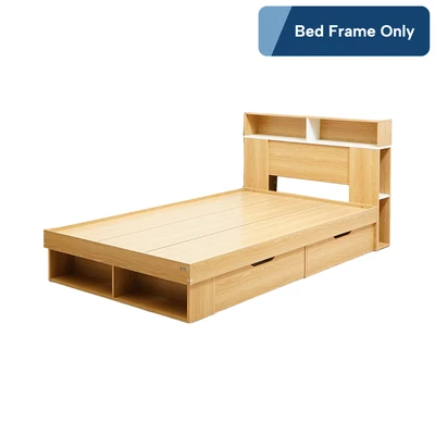 Gambar Informa 120x200 cm Gio Tempat Tidur Anak Dengan Headboard - Cokelat Euro