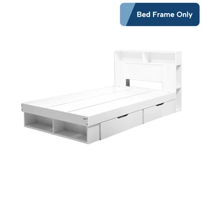 Gambar Informa 120x200 cm Gio Tempat Tidur Anak Dengan Headboard - Putih