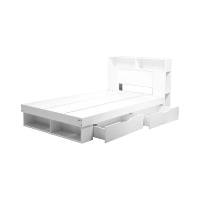 Gambar Informa 120x200 cm Gio Tempat Tidur Anak Dengan Headboard - Putih