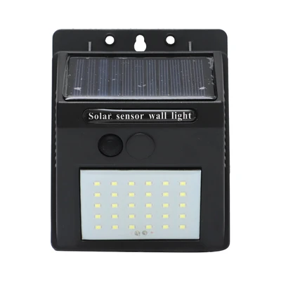 Gambar Krisbow Zura Lampu Dinding Outdoor Solar 50 Lumens 6500k