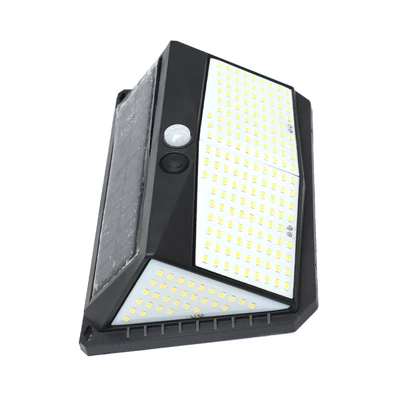 Gambar Krisbow Zura Lampu Dinding Outdoor Solar 260 Lumen 3000K