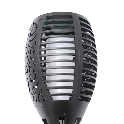 Gambar Krisbow Ardo Lampu Taman Solar Bollard Flame 50 Lumens 2000K