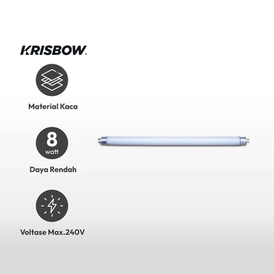 Gambar Krisbow Part Lampu Pembasmi Serangga 8 Watt