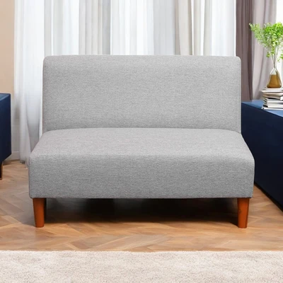 Gambar Selma Carmelio Sofa Fabric 2 Seater - Abu-abu