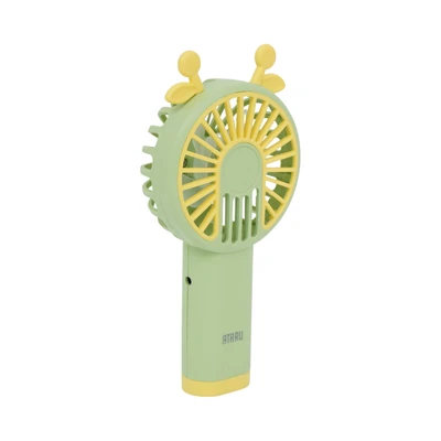 Gambar Ataru Kipas Angin Portabel Rechargeable Rabbit Ear - Hijau