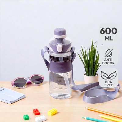 Gambar Appetite Polly Botol Minum Tritan 600 ml - Ungu